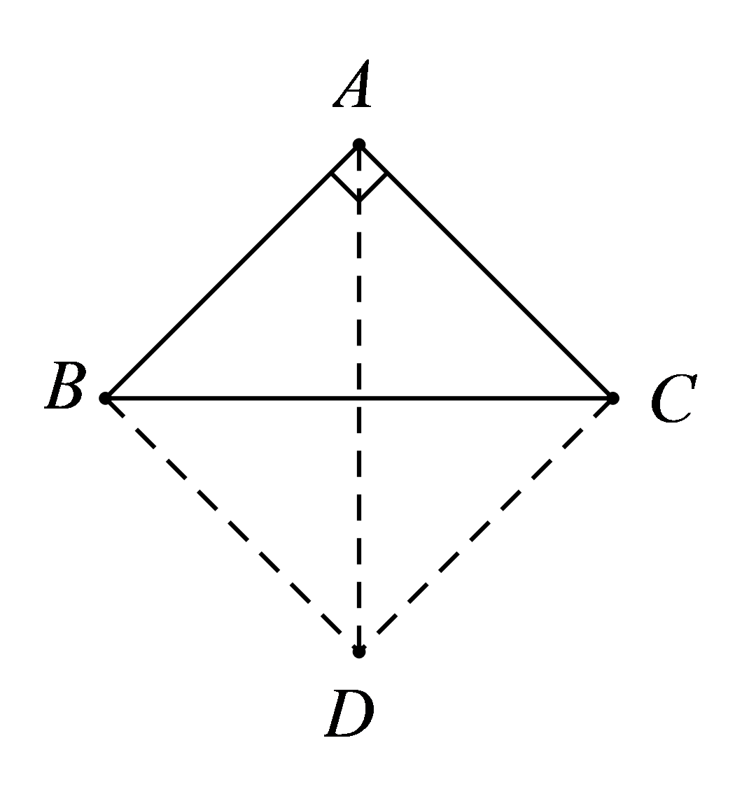 Chọn A Theo hình vẽ, đẳng thức đúng là \(\overrightarrow {AB} = \overrightarrow {DC} \) (cùng hướng và cùng độ dài). (ảnh 1)