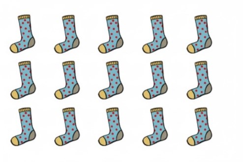 Task 1. Count and write. _____ __________ socks (ảnh 1)