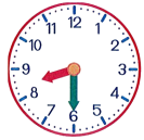 Đồng hồ đang chạy nhanh 15 phút. Vậy bây giờ là mấy giờ? (0,5 điểm)   A. 8 giờ							B. 20 giờ 15 phút		 C. 20 giờ 30 phút						D. 9 giờ 30 phút (ảnh 1)