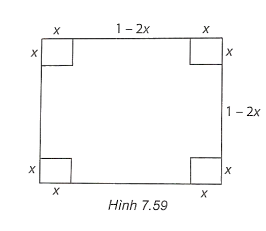 Người ta cắt bỏ bốn hình vuông (ảnh 1)