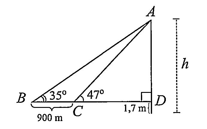 Để đo độ cao của một ngọn núi, bác (ảnh 2)