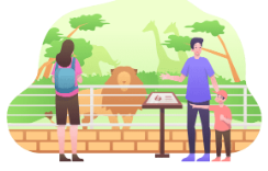 We can see tigers in the ____________.  (ảnh 1)