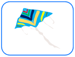 Look, read and circle. There is one example. It’s a kite. It’s a car. (ảnh 1)