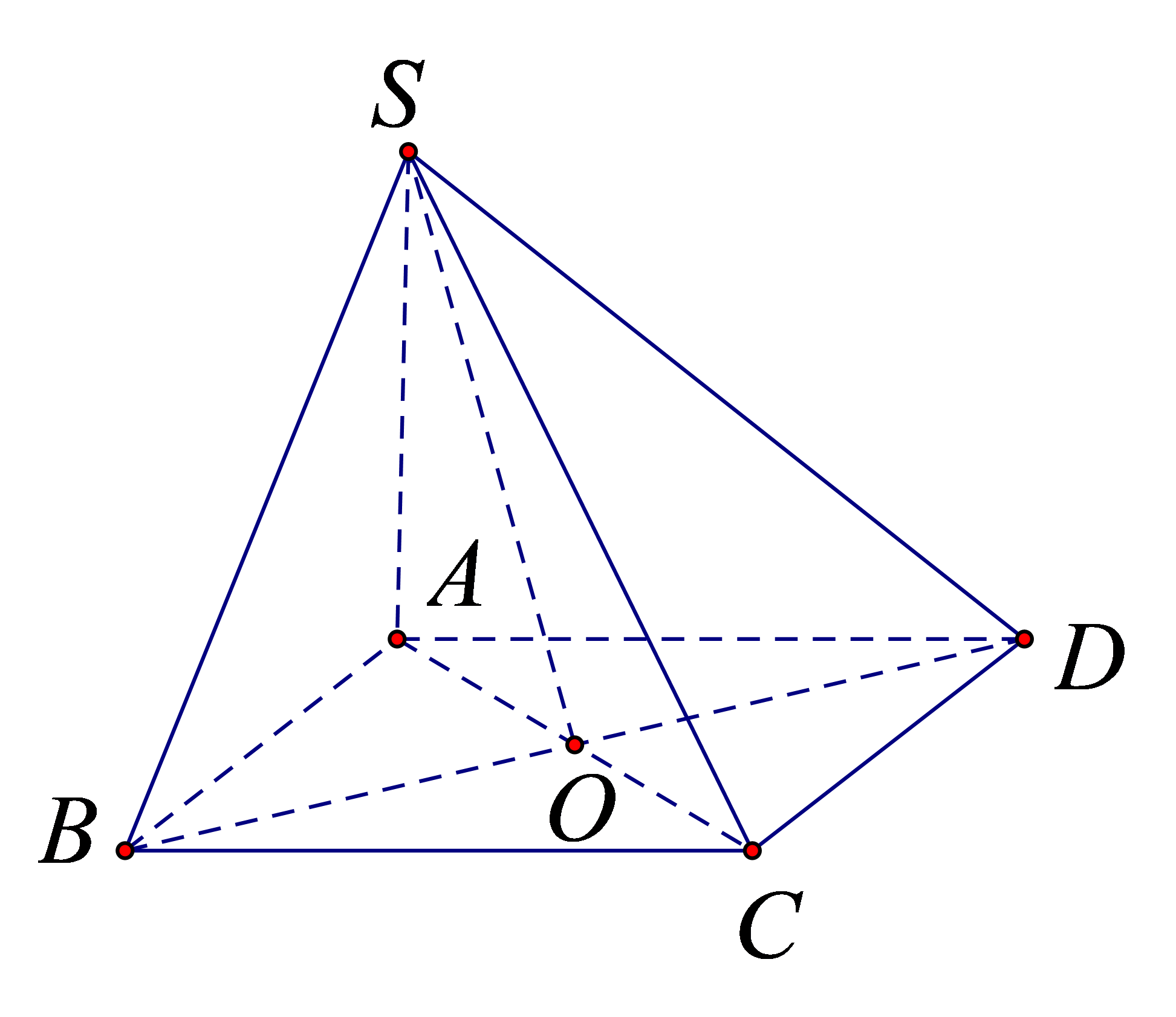 Chọn C Ta có \(BC//AD\) nên \(BC\) không vuông góc với \(SD\). (ảnh 1)