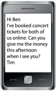 What is true about this message? (ảnh 1)