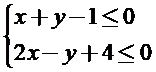 Miền không bị gạch chéo (Lấy cả các điểm trên biên) là miền nghiệm của hệ bất phương trình nào? (ảnh 5)