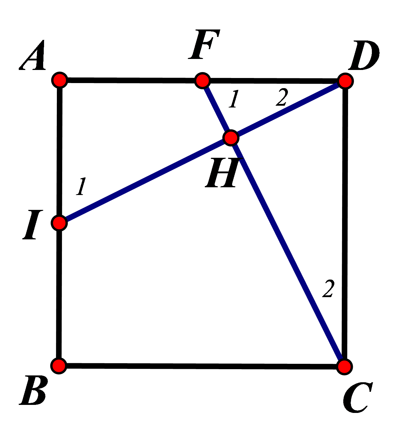 Cho h&igrave;nh ch&oacute;p \(S.ABCD\), đ&aacute;y \(ABCD\) l&agrave; h&igrave;nh vu&ocirc;ng, tam gi&aacute;c (ảnh 2)