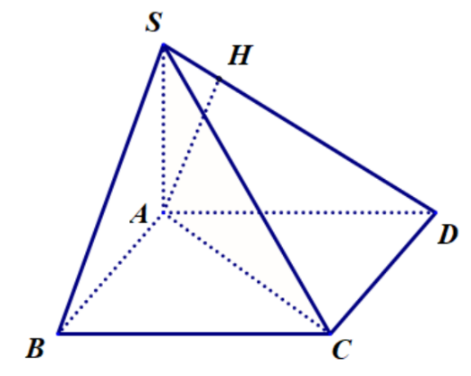 Cho hình chóp \(S.ABC\) có đáy \(ABC\) (ảnh 1)
