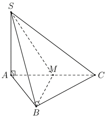 a) \[SA \bot (ABC) \Rig (ảnh 1)