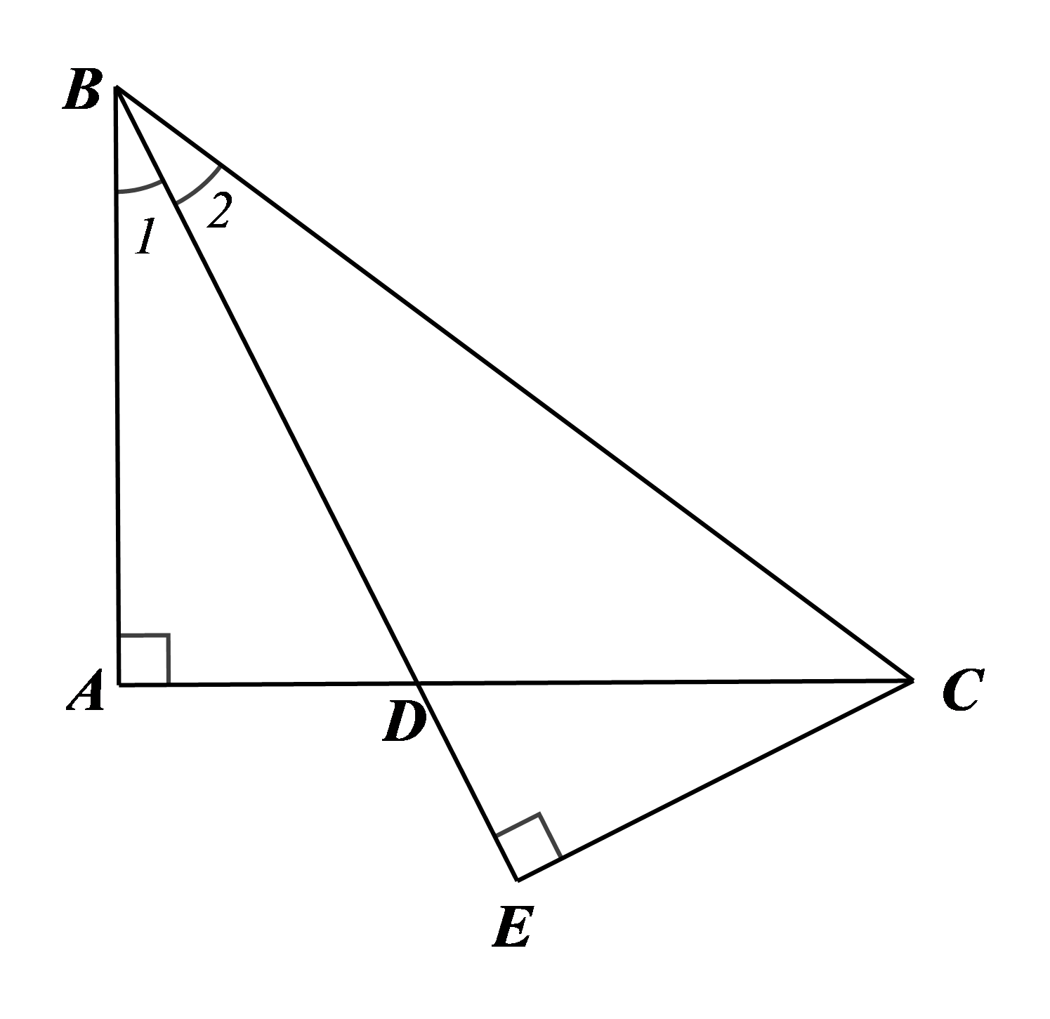 Cho tam giác \(ABC\) vuông t (ảnh 1)