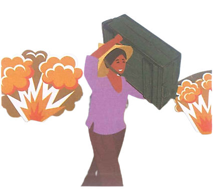 Khi còn trẻ, bác Tuyên từng tham gia tiếp tế vũ khí đạn được cho bộ đội giải phóng. Có lần bác đã vác trên vai 2 hòm đạn, mỗi hòm đạn nặng 49 kg. Cân nặng của hai hòm đạn hơn cân nặng của bác khi đó 56 kg. (ảnh 1)