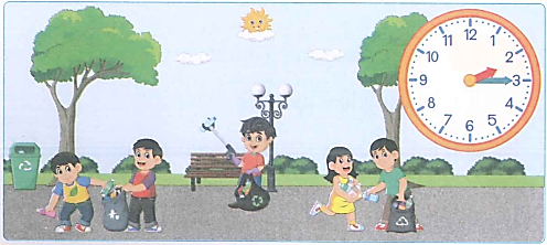 Quan s&aacute;t bức tranh v&agrave; điền v&agrave;o chỗ trống cho th&iacute;ch hợp: (1 điểm) (ảnh 1)