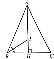 Cho \(\Delta ABC\) có \(AB = (ảnh 1)