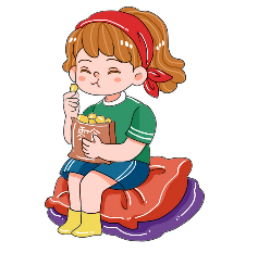 III. Look, read and tick (✔) Yes or No. I eat snacks. (ảnh 1)