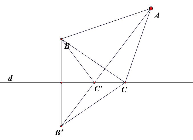 Hai khu vườn \(A\) và \(B\) nằm về một (ảnh 1)
