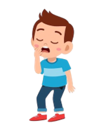 A: How are you? B: I’m _______. a. happy b. bored c. scared (ảnh 1)