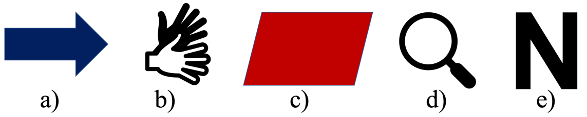 Trong các hình sau, hình nào có trục đối xứng, hình nào có tâm đối xứng? (ảnh 1)