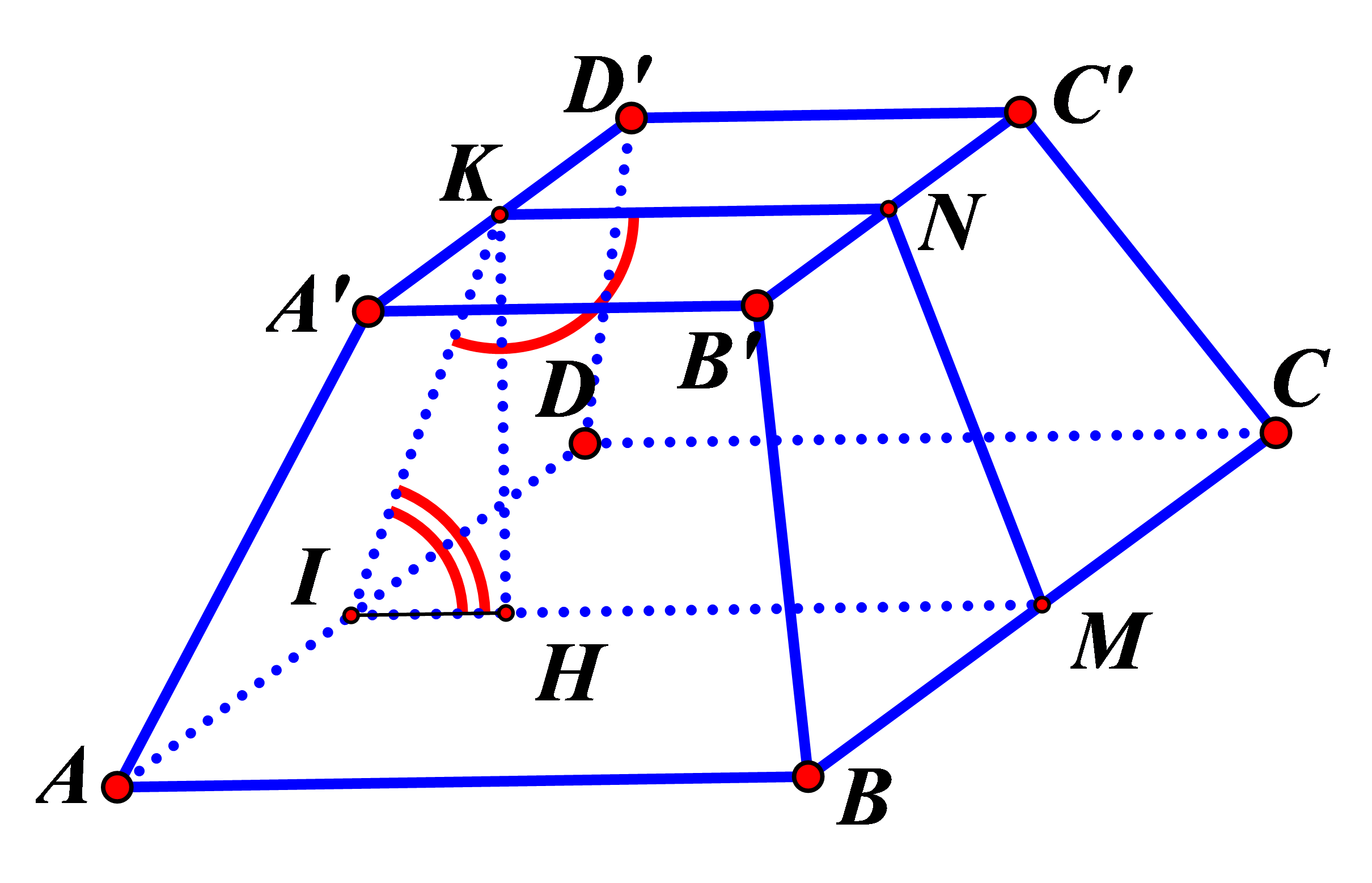 Một khối gỗ có dạng hình chóp cụt tứ giác đều c (ảnh 2)