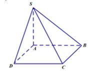 Cho hình chóp S.ABCD có đáy là hình thoi. Gọi M, N lần lượt là trung điểm của các cạnh SA,SB (ảnh 1)