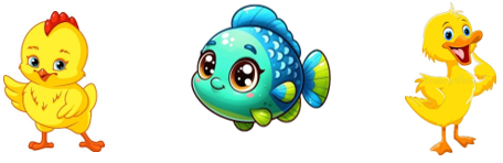 a) Con vật ở giữa là con gì? (ảnh 1)