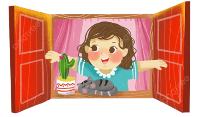 A cartoon of a child looking out a window
AI-generated content may be incorrect.