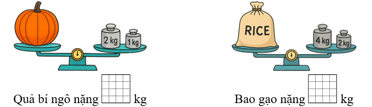 Điền số thích hợp vào ô trống. (ảnh 1)
