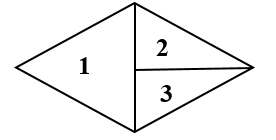 Hình vẽ bên có: A. 6 hình tam giác B. 5 hình tam giác (ảnh 2)