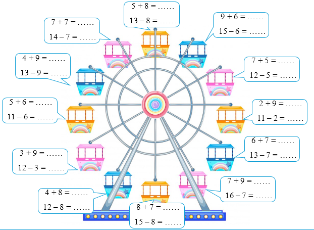Toán lớp 2 Cánh diều Luyện tập 2 có đáp án Tính nhẩm: (ảnh 1)