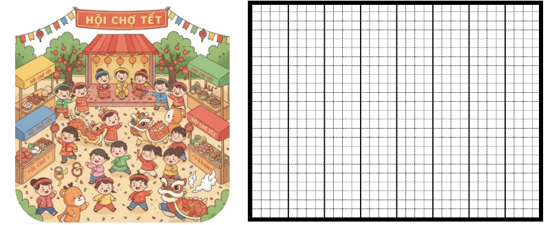 e) Em hãy viết mục đích cho chương trình hoạt động sau: (ảnh 1)