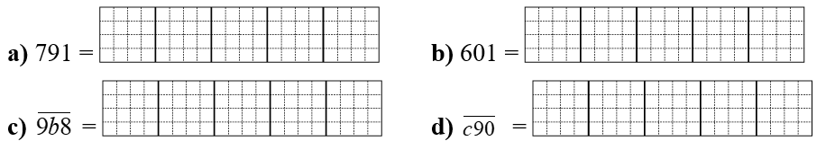 Viết số thành tổng các trăm, chục, đơn vị: (ảnh 1)