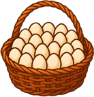 c) Hình vẽ bên có .?. quả trứng. (ảnh 1)