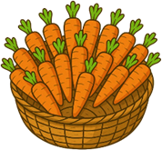 c) Hình bên có .?. củ cà rốt. (ảnh 1)