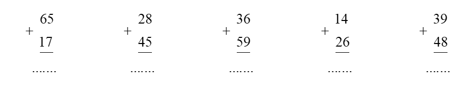 Toán lớp 2 Cánh diều Phép cộng (có nhớ) trong phạm vi 100 có đáp án (ảnh 1)