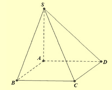 Cho hình chóp S.ABCD có đáy ABCD (ảnh 1)