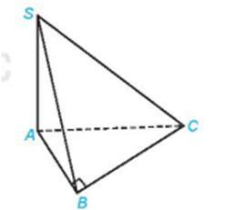 Cho hình chóp S.ABC có đáy là tam giác ABC vuông tại B và cạnh SA vuông góc với các cạnh AB,AC. Xác định góc giữa SB và  mặt phẳng (ABC) là: (ảnh 1)