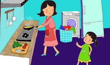 Tả mẹ đang nấu cơm (25 mẫu) - Tập l&agrave;m văn lớp 5