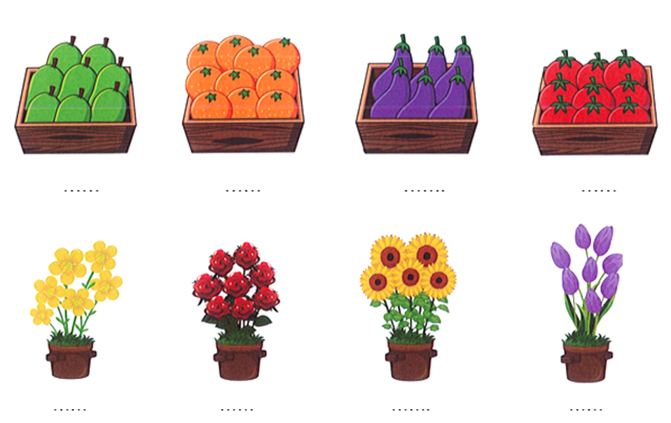  Bài tập cuối tuần Toán lớp 1 Kết nối tri thức Tuần 2 có đáp án (ảnh 1)