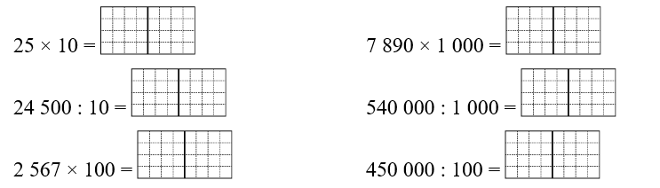 Tính nhẩm: 25 x10 (ảnh 1)