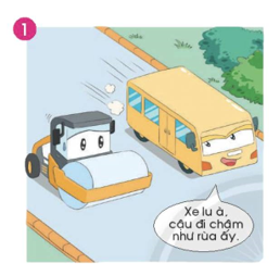 Vì sao xe ca chế giễu xe lu? (ảnh 1)