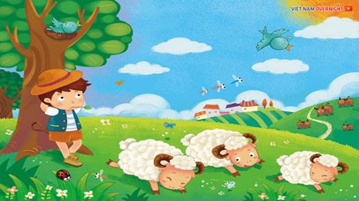 A cartoon of a child and sheep

AI-generated content may be incorrect.