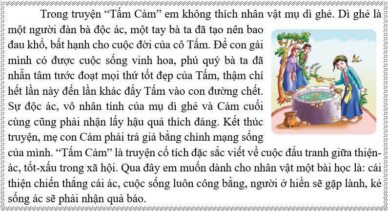 e) Đọc đoạn văn dưới đây và trả lời câu hỏi:  Đoạn văn viết về điều gì? Tìm đáp án đúng: (ảnh 1)