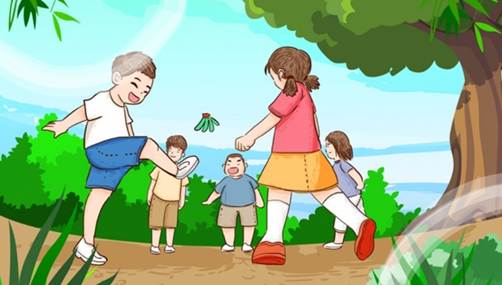 A cartoon of a group of kids playing frisbee

AI-generated content may be incorrect.