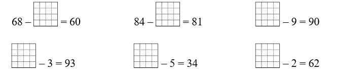 Số? vào ô trống (ảnh 1)