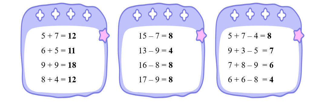 Tính nhẩm các phép tính (ảnh 2)