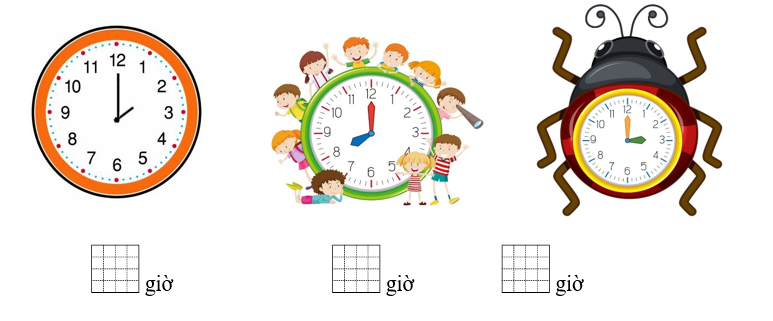 Số ? giờ theo hình (ảnh 1)