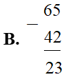 Phép tính nào dưới đây đặt tính sai? (ảnh 3)