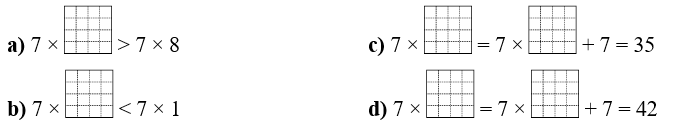 Viết số có một chữ số thích hợp vào ô trống: (ảnh 1)