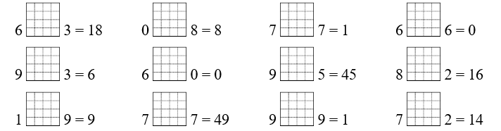Điền dấu (cộng , trừ , nhân , chia) thích hợp vào ô trống: (ảnh 1)