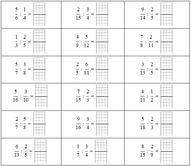 Phép chia 1/2 : 2/3 = (ảnh 2)