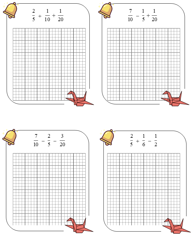 Tính giá trị biểu thức 3/5 + 2/7 - 4/5 = (ảnh 2)